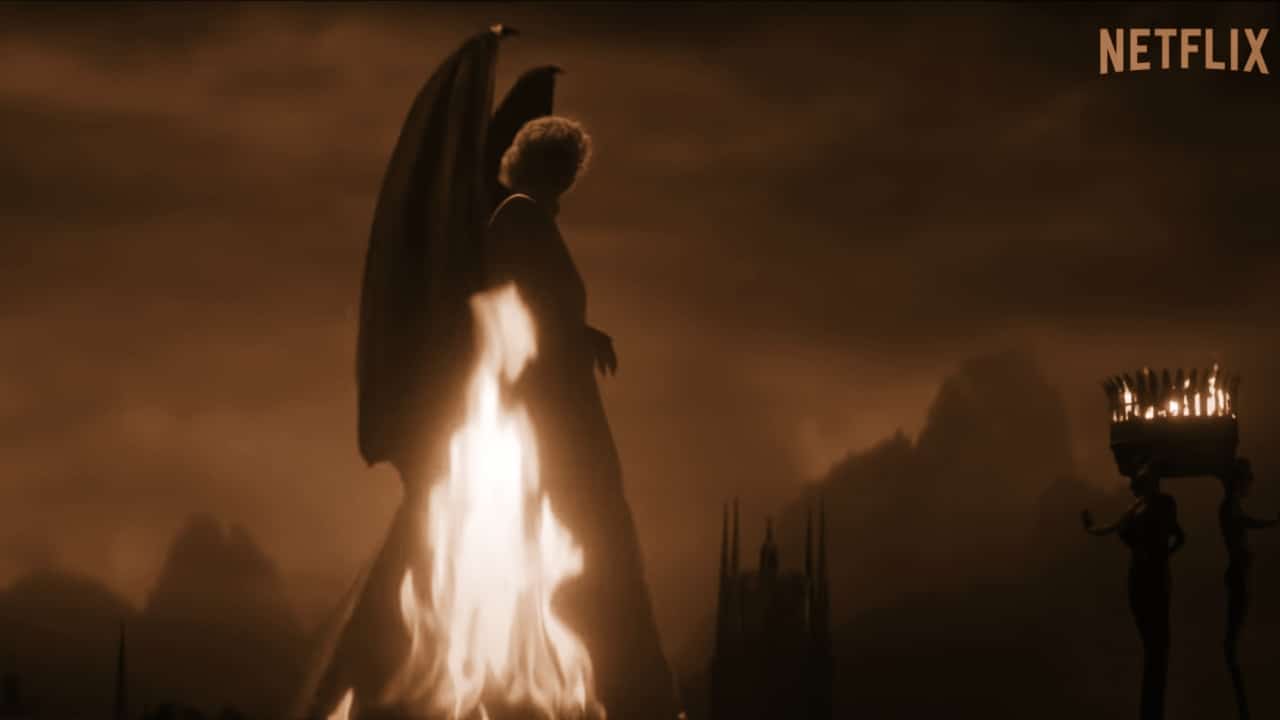 Netflix mostra prévia de Gwendoline Christie em Sandman como Lúcifer