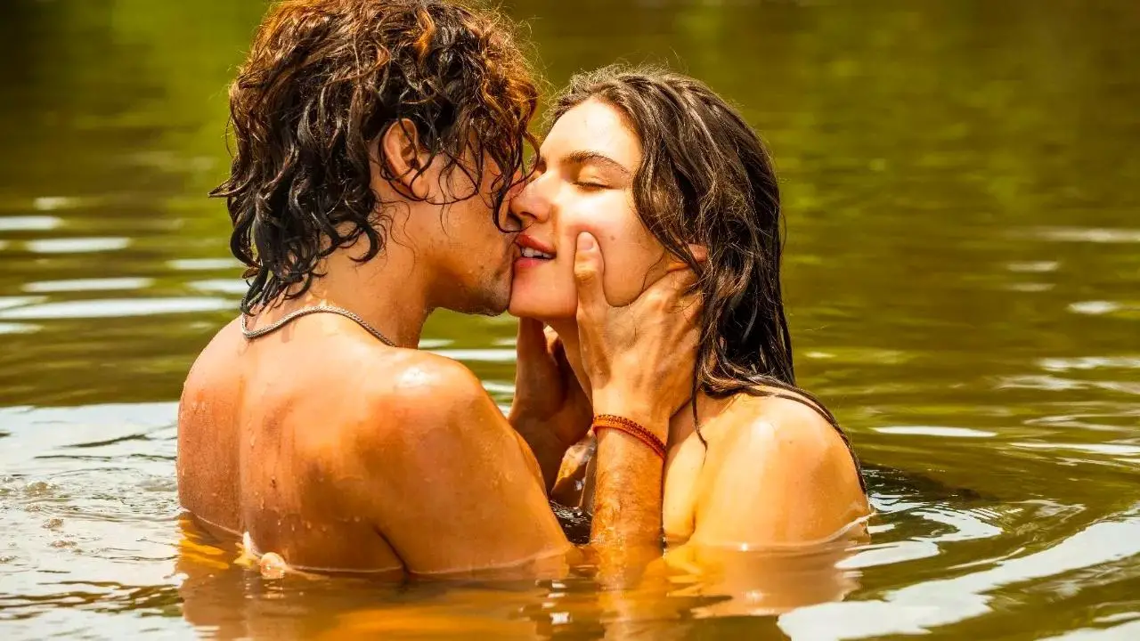 Juma e Joventino fazem amor pela primeira vez em Pantanal