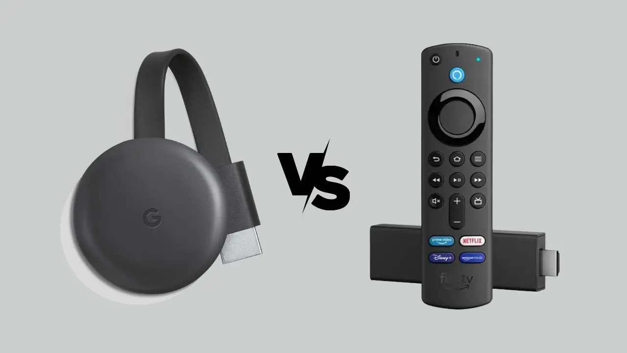 Chromecast (Google TV) ou Amazon Fire TV Stick