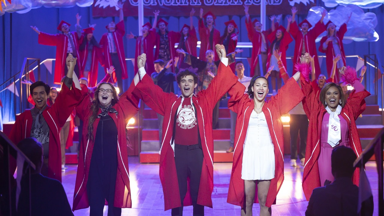 Cena oficial da quarta temporada de High School Musical A Série