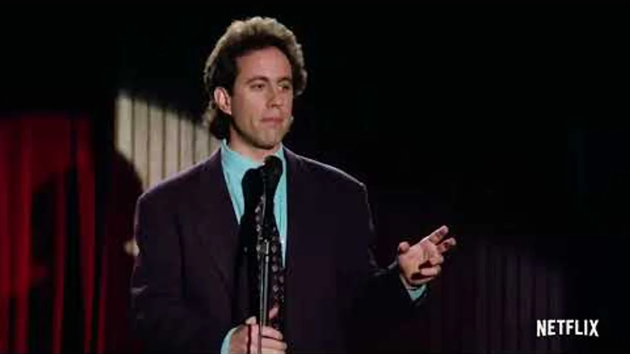 Cena de Seinfeld com personagens da série