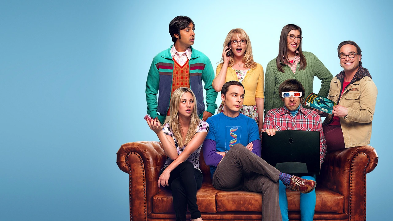 Imagem oficial de The Big Bang Theory na Max