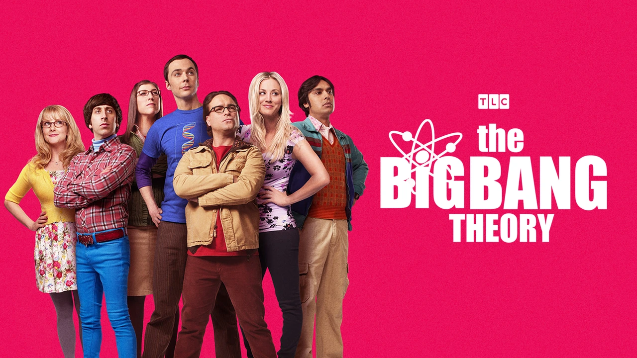 Imagem oficial de The Big Bang Theory na Max