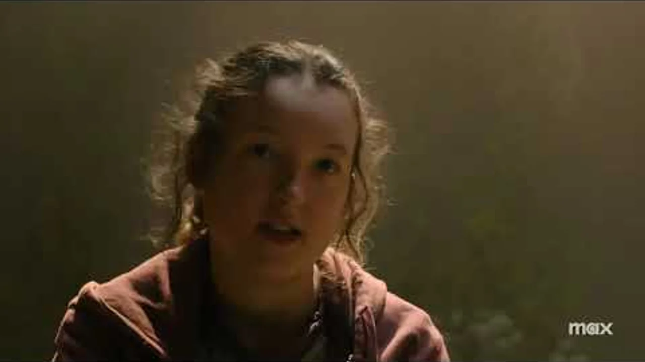 Cena de The Last of Us com personagens da série